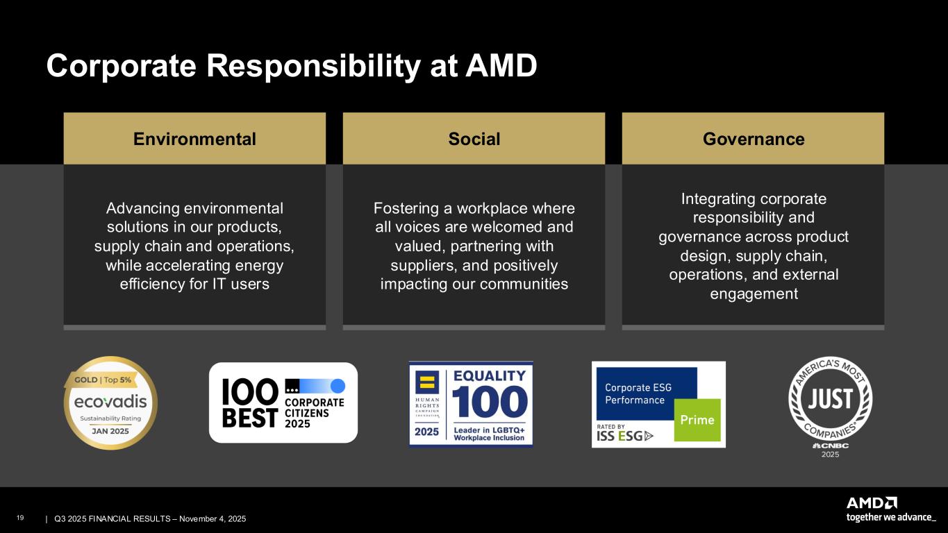 Third Quarter 2025 presentation for exhibit 99.2; remediated PDF available in Documents dropdown menu